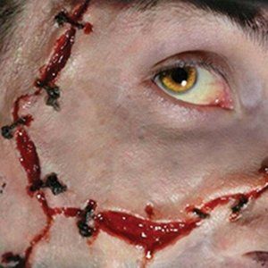 Tinsley Transfers Stitches Scars Prosthetic Special Effects Makeup Horror 3D FX